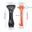 Car Emergency Hammer Window Glass Breaker Seat Belt Cutter Safety Escape Tool-4