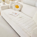 Awjcsv Couch Cover for Dogs Washable Fuzzy Pet Couch Covers for Sofa Couch Covers for 3 Cushion Couch Sofa Pet Friendly Non Slip Sofa Cover (White 27.6" x 59")